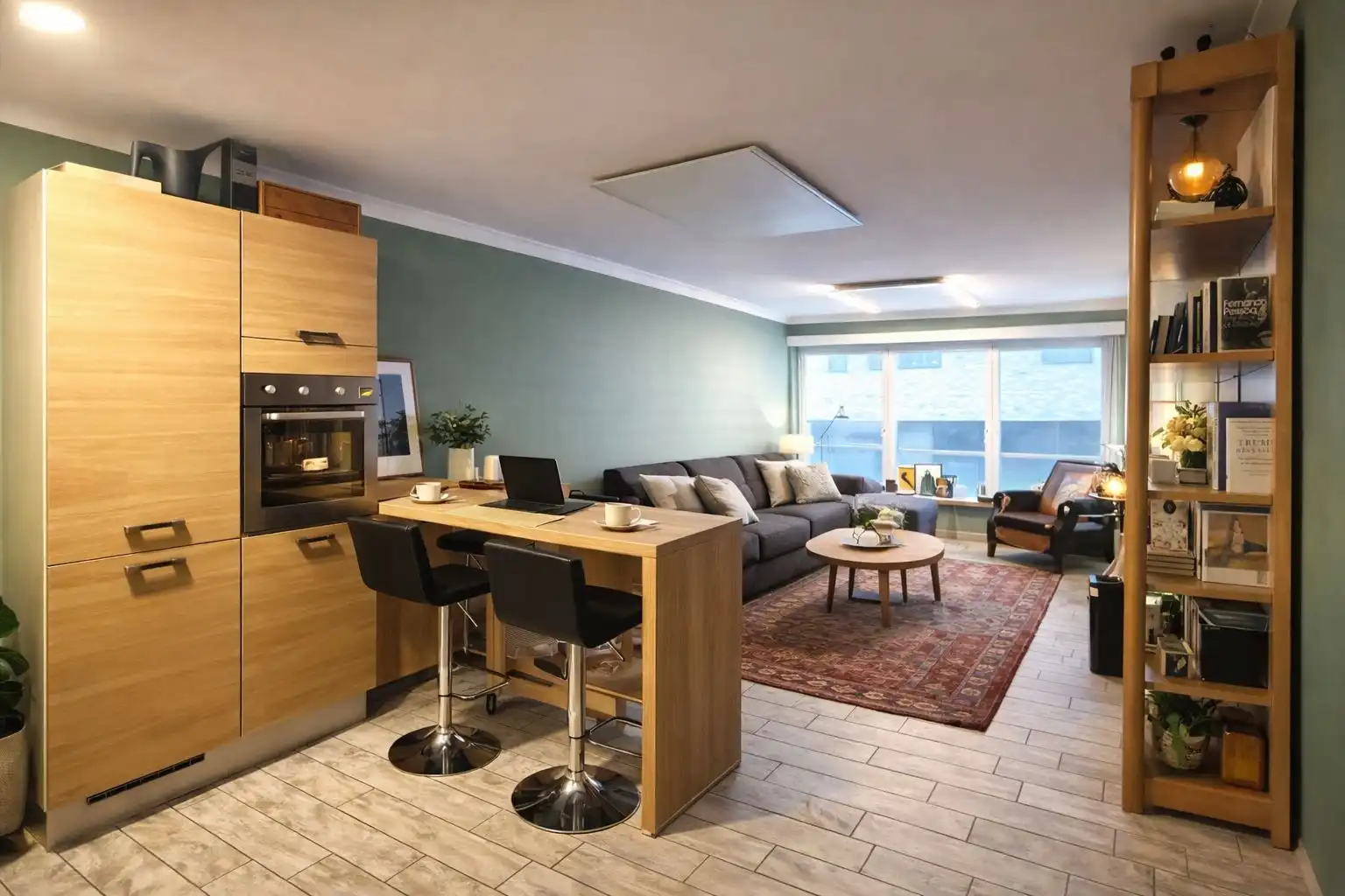 Handelspand met woonst (2-SLPK appartement) ! Hartje Oostende! foto 11