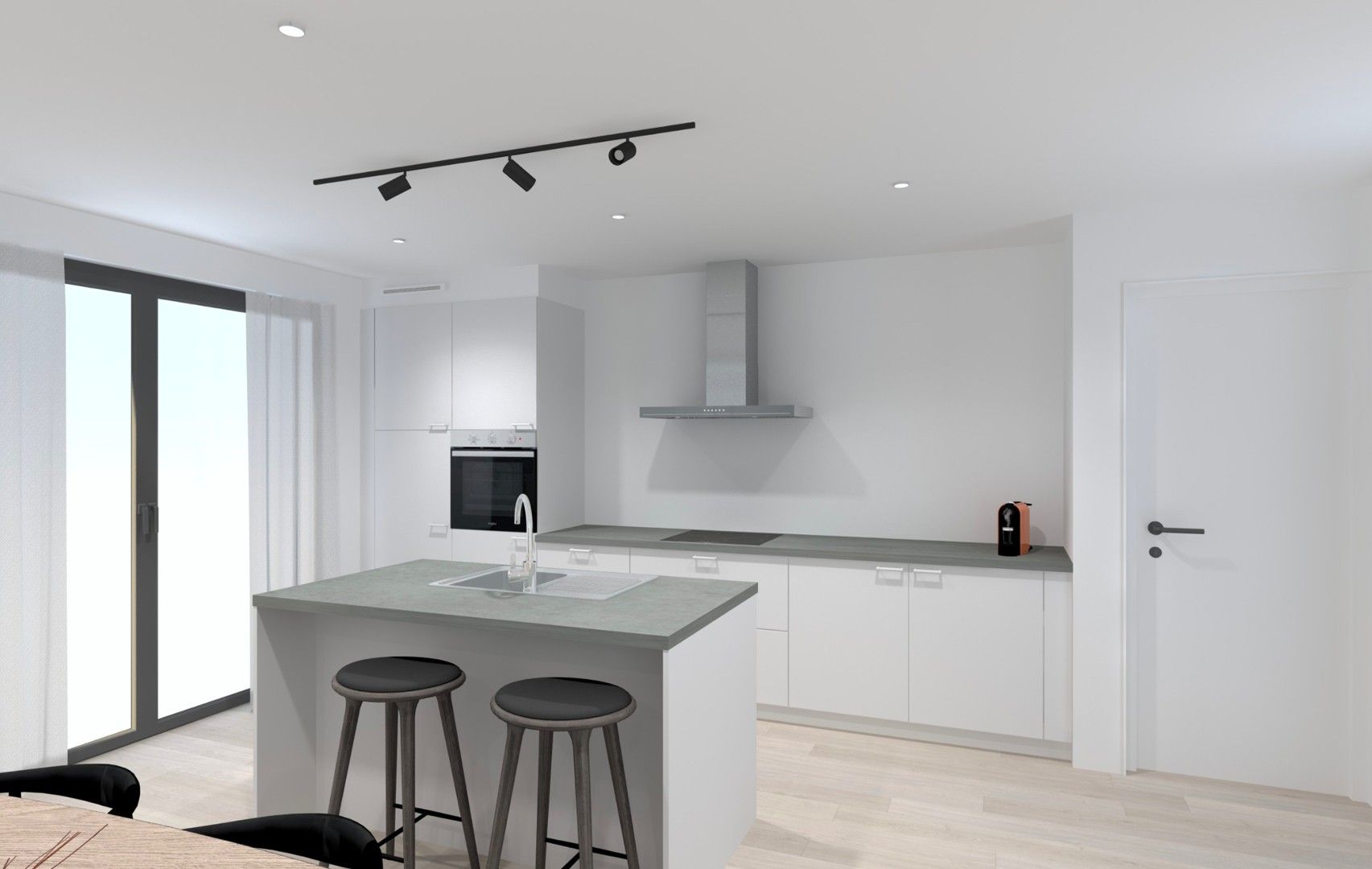 Energiezuinig nieuwbouwappartement te Iddergem foto {{pictureIndex}}