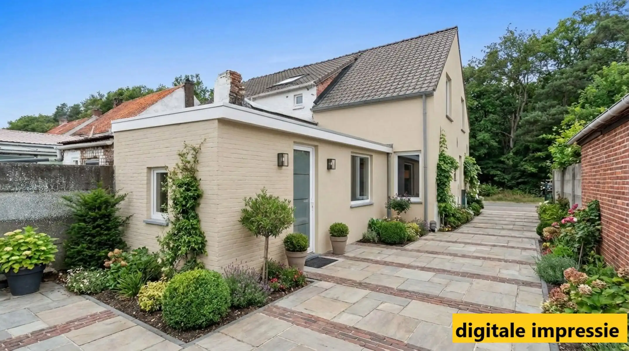 Deels te renoveren starterswoning met diepe tuin in groene, rustige omgeving foto 19