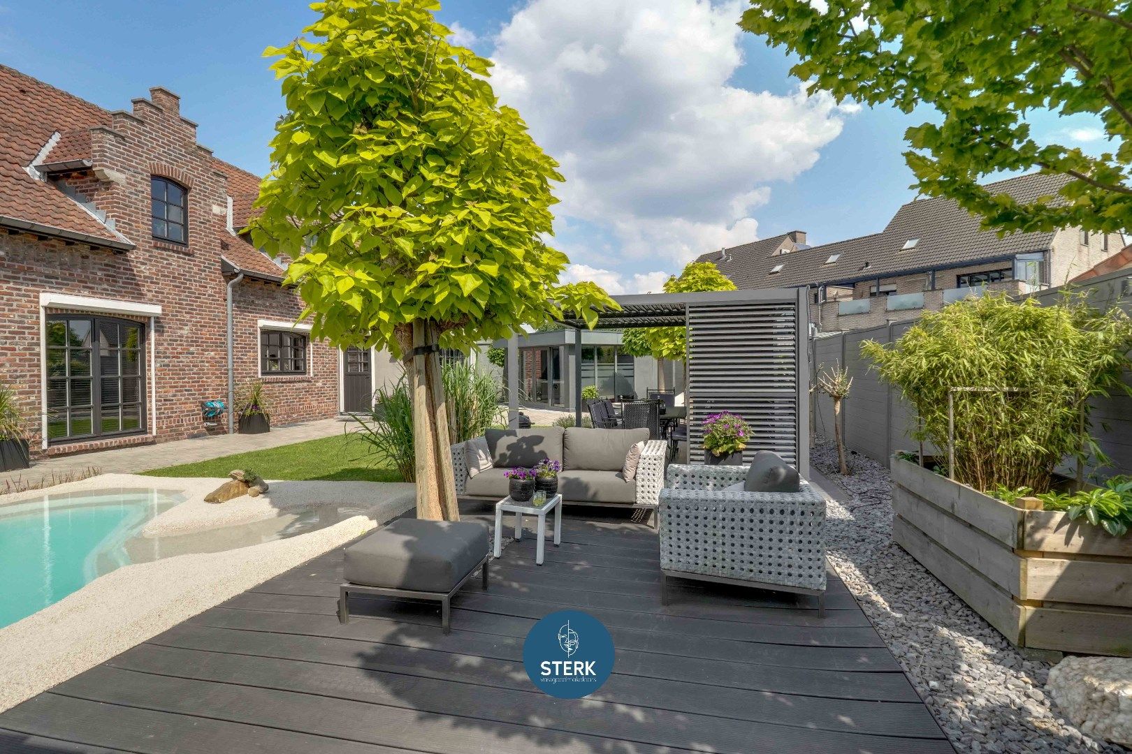 STIJLVOLLE VILLA MET HOOG WOONCOMFORT EN UITZONDERLIJKE TUIN TE REKEM !  foto 33
