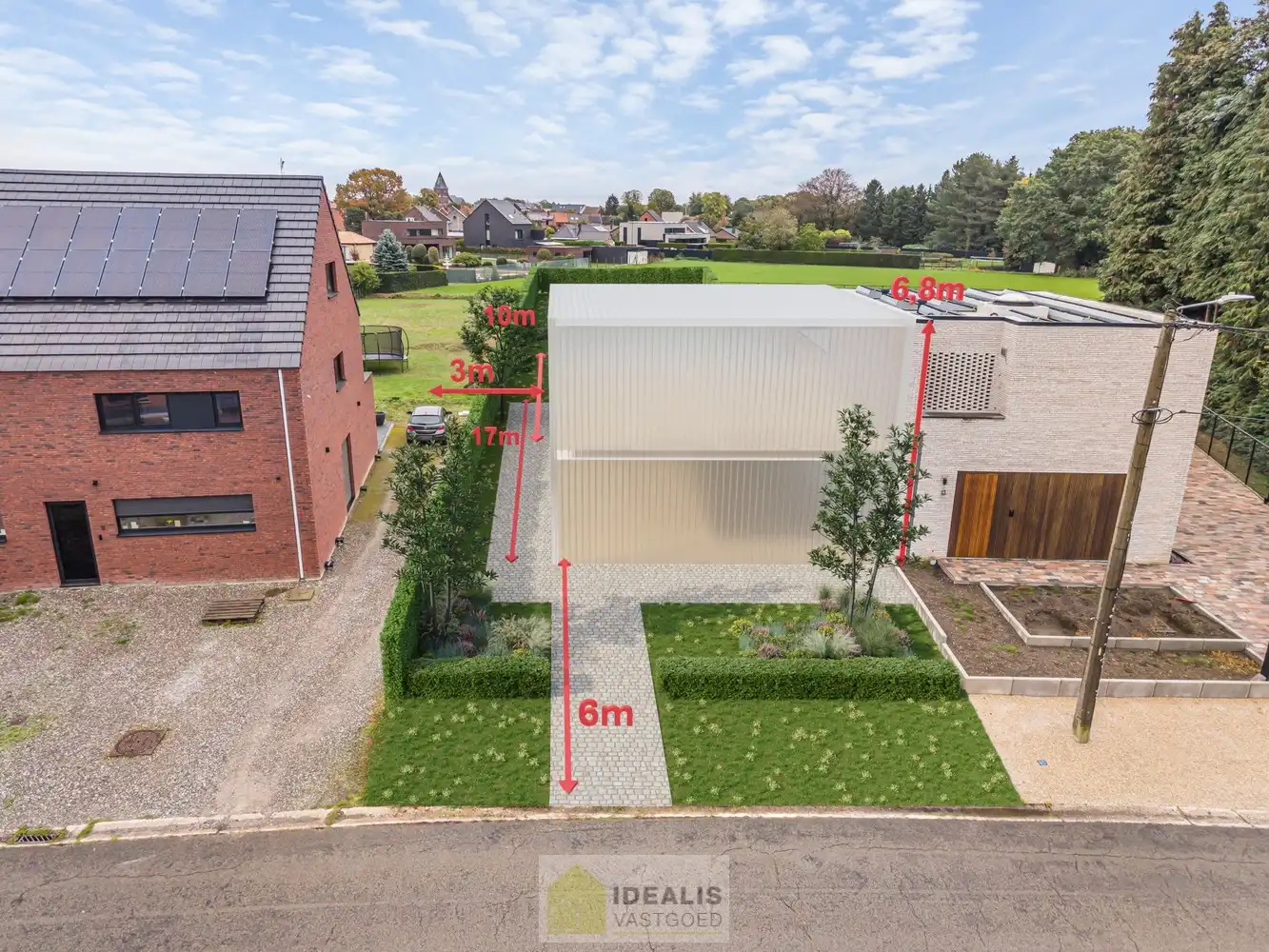 KNAPPE BOUWKAVEL GESCHIKT VOOR HALFOPEN BEBOUWING VAN 12A 94CA OP EEN AANGENAME GROENE LOCATIE IN HEPPEN, LEOPOLDSBURG! Deze bouwkavel met een oppervlakte van 12a 94ca  biedt de mogelijkheid voor het bouwen van een knappe ééngezinswoning op een heerlijke plek in een residentiële wijk. Zo zijn basisschool, supermarkt, bakker, apotheek, horeca op fietsafstand bereikbaar. Zeer geschikt voor kandidaten op zoek naar een rustig gelegen bouwkavel met achterliggend agrarisch gebied! foto {{pictureIndex}}