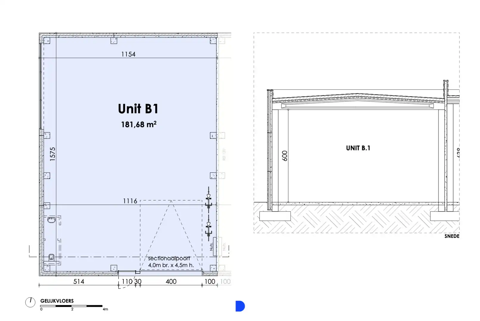 Nieuwbouw kmo-unit op toplocatie. foto 4