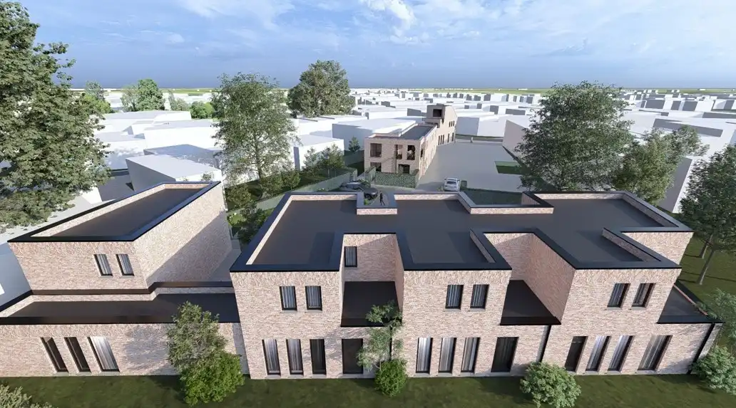 Moderne, Bijna Energie Neutrale stadswoning met private tuin in het centrum van Stokkem! foto 5