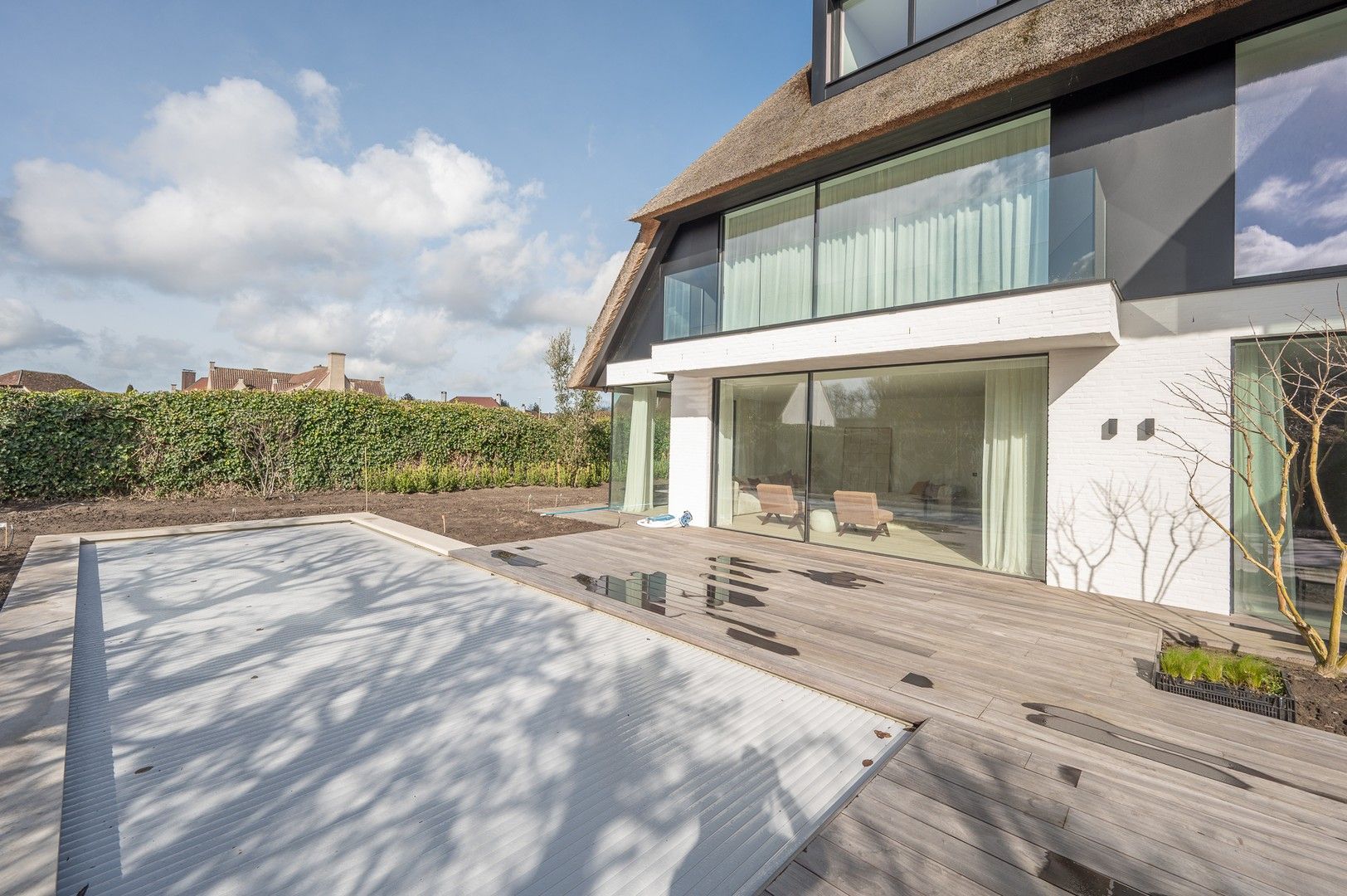 Uitzonderlijke luxueuze nieuwbouwvilla met zwembad in een residentiële buurt te Knokke foto 69