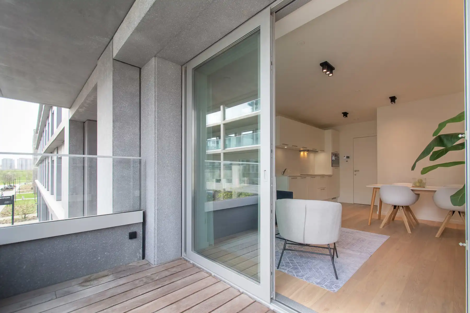 Mooi gemeubeld 1 slpk appartement met terras (Nieuw Zuid) foto 9