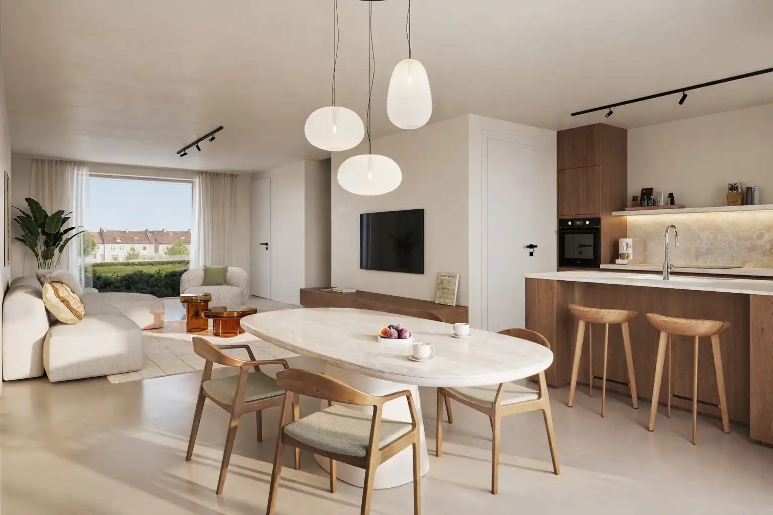 Hof ten Kole – energiezuinig wonen in het groene Koolkerke nabij Brugge foto 12