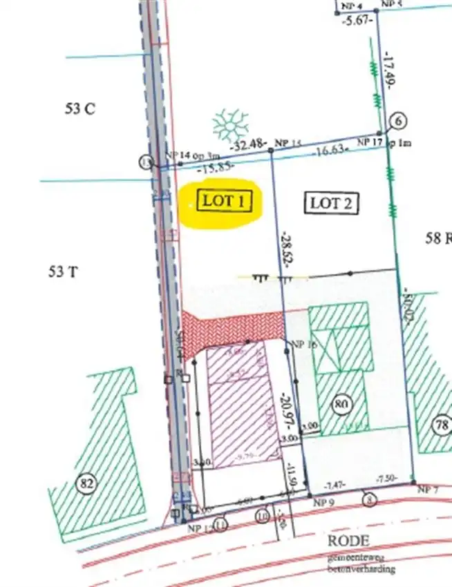 bouwgrond 820 m² voor OB, grenzend aan natuurgebied foto 2