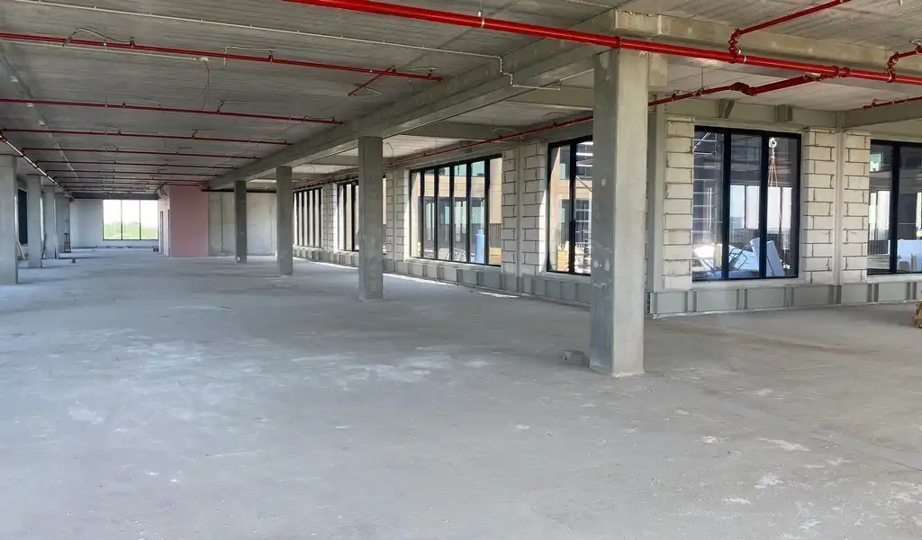 Kantoorruimte te huur in nieuwbouwproject Ouverture tegenover KBC toren te Gent foto 6