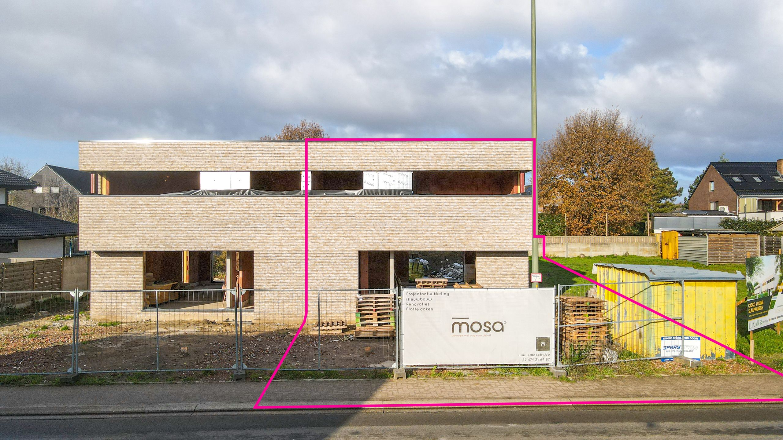 Nieuwbouw casco woning van 187m² met 4 slpks en ruime tuin! foto {{pictureIndex}}