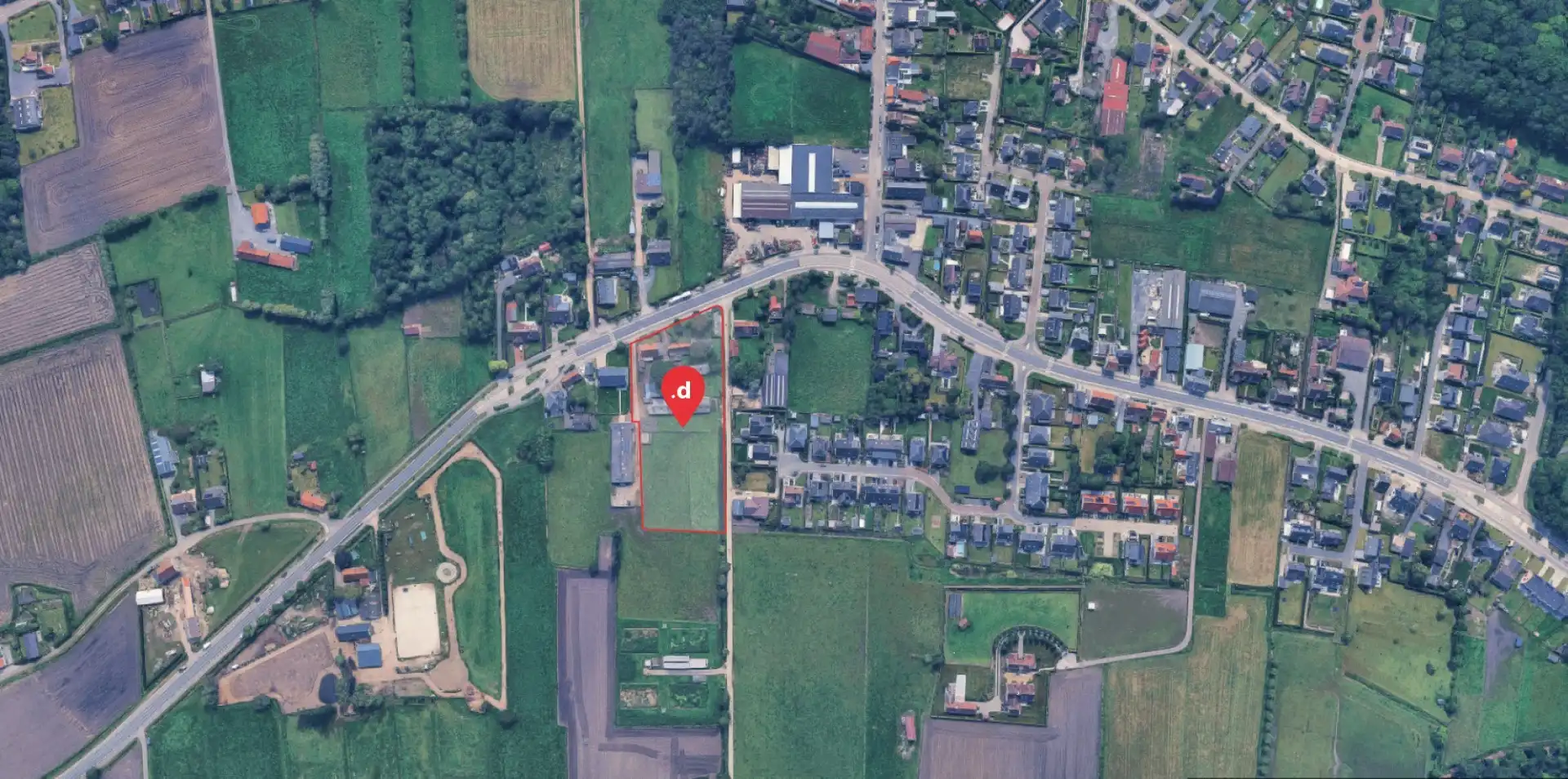 Uitzonderlijke villa bouwgronden in centrum Hertsberge foto 3