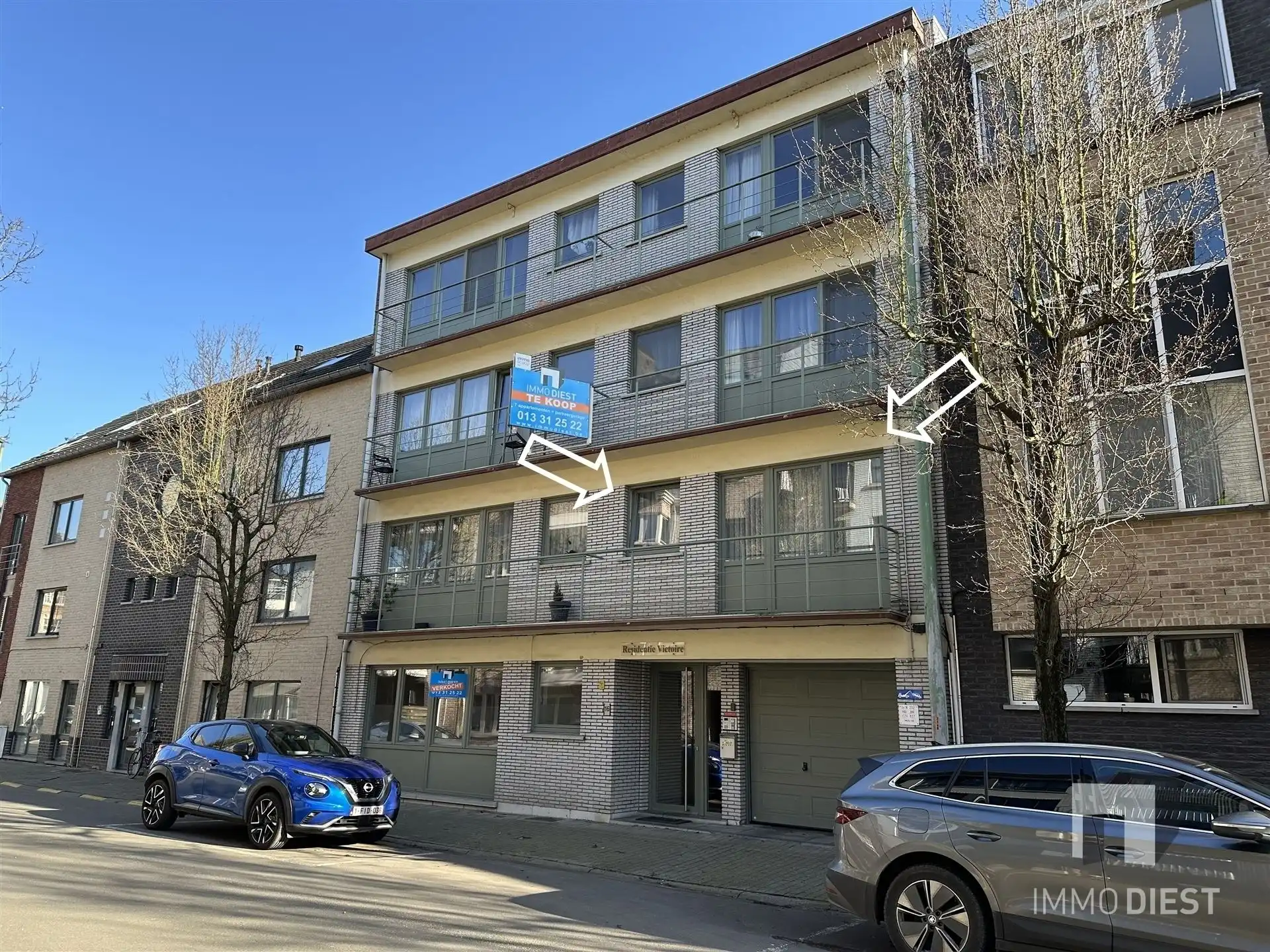 Degelijk appartement centrum Diest - ruime slaapkamer foto 2