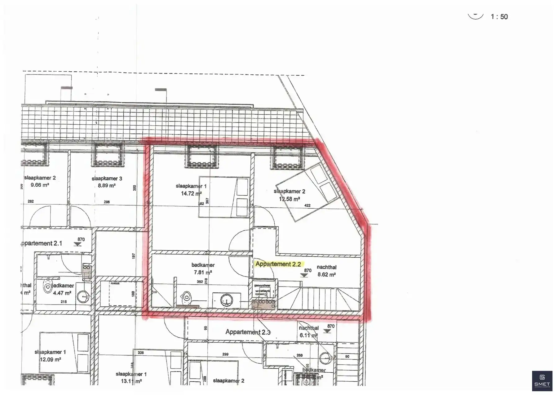RUIM DUPLEX APPT. MET 2 SPKS, TERRAS EN GARAGE foto 30