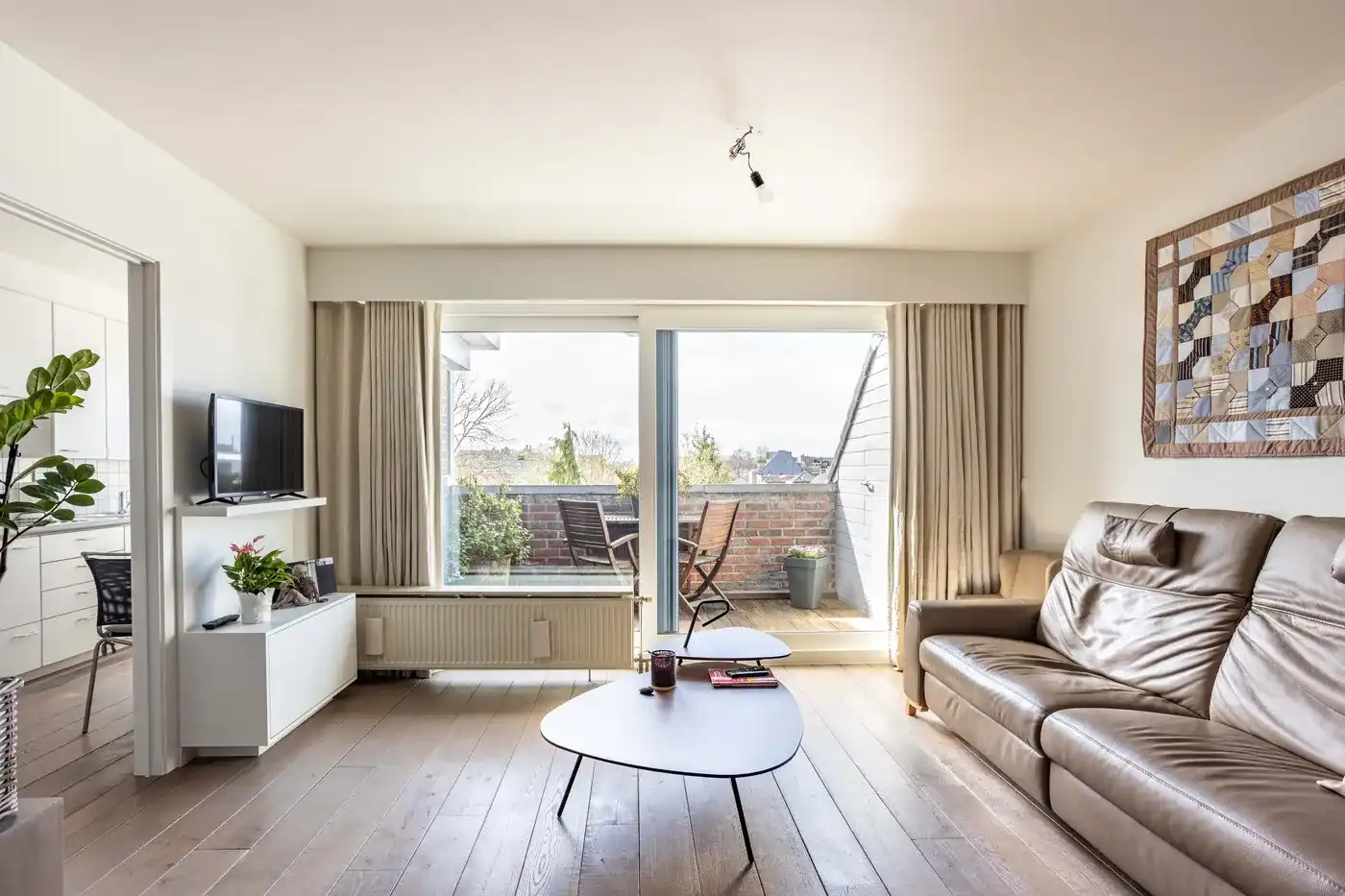 Ruim appartement met garage centrum Zwevegem foto 3