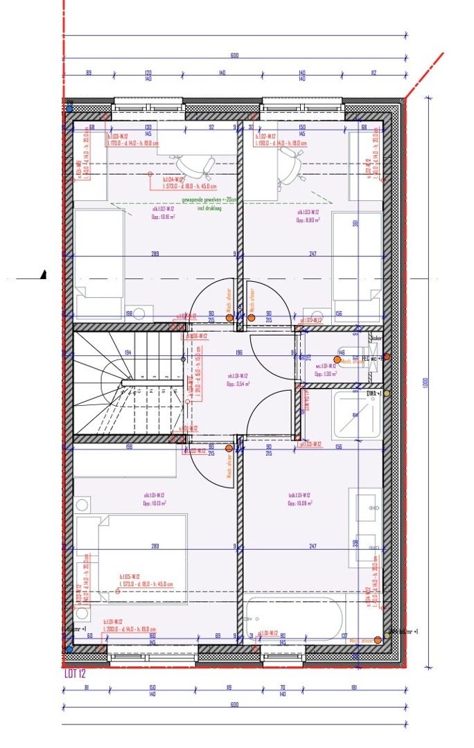 HALF-OPEN NIEUWBOUWWONING MET 3 SLPS (5 MOGELIJK!), ZUIDGERICHTE TUIN EN PARKEERPLAATS foto 26