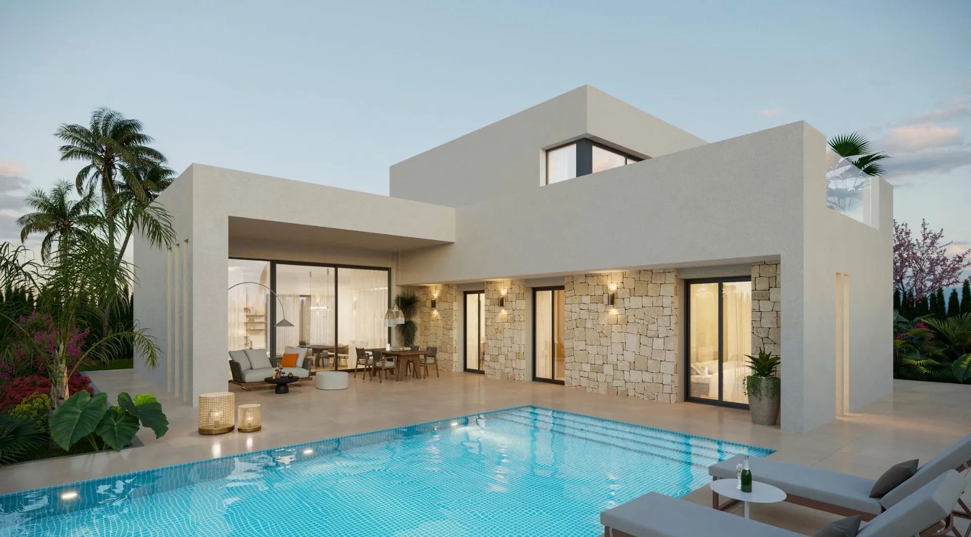 Vrijheid en luxe in het Spaanse binnenland: exclusieve villa’s op royale percelen in Aspe foto {{pictureIndex}}