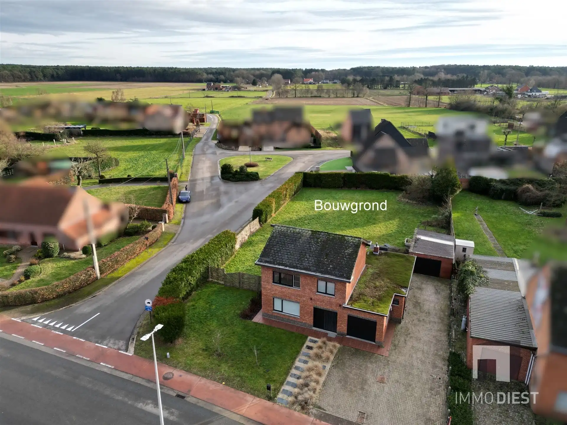 Knappe bouwgrond 640m2 open bebouwing foto 3