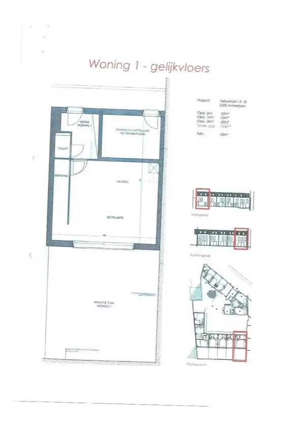 Ruime stadswoning met 3 slaapkamers, privétuin en ondergrondse staanplaats in Antwerpen foto 32