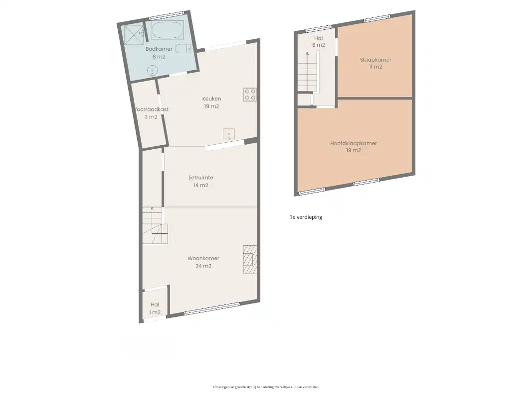 Charmante rijwoning dorpskern Denderbelle. foto 19