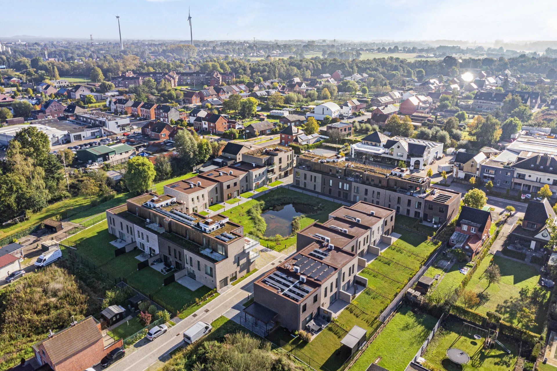 ENERGIEZUINIGE NIEUWBOUWWONING VAN 147M² MET 3 SLPK NABIJ HASSELT CENTRUM foto 24
