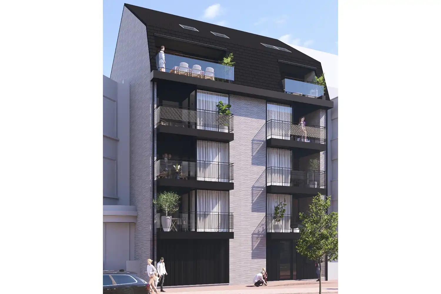 Kleinschalige residentie met een uitstekende ligging foto {{pictureIndex}}