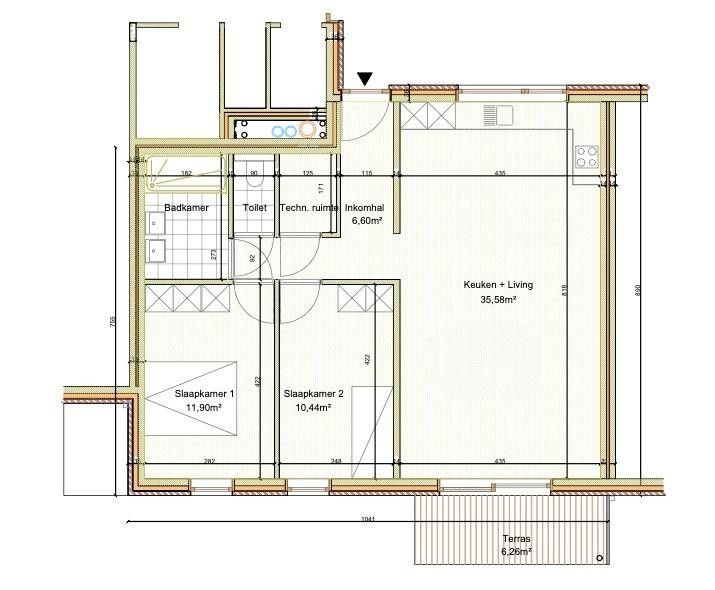 2 SLPK NIEUWBOUW APP. GELIJKVLOERS! foto 11