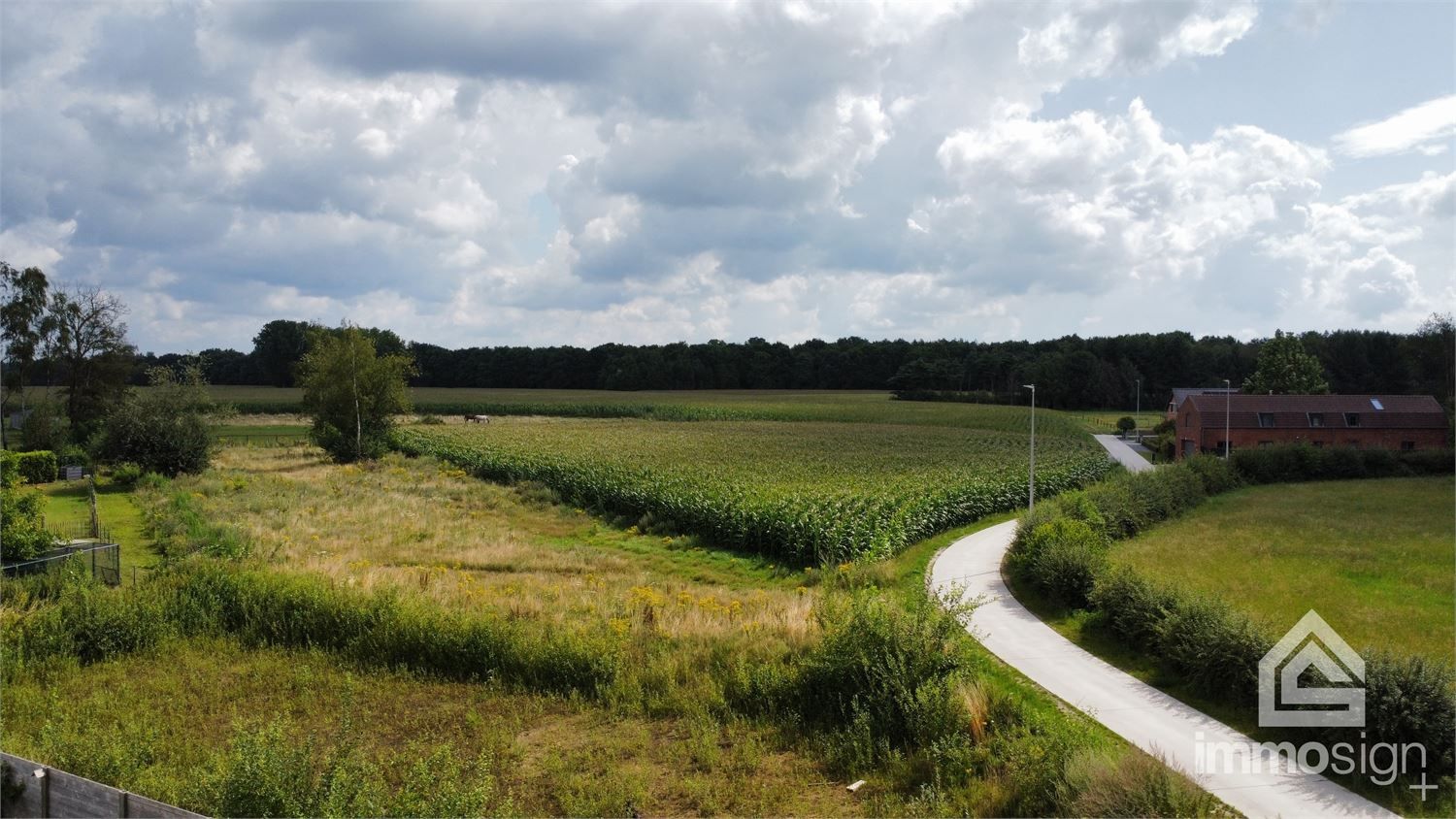 Unieke bouwkavel van 32a26ca met achterliggend weiland te Grote Heide foto 2