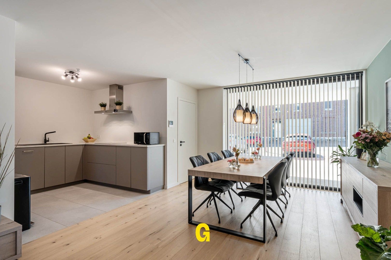 Gelijkvloersappartement met 1 slaapkamer, terras met tuintje, standplaats en berging in residentie Het Gruunhof - EPC label A foto 4