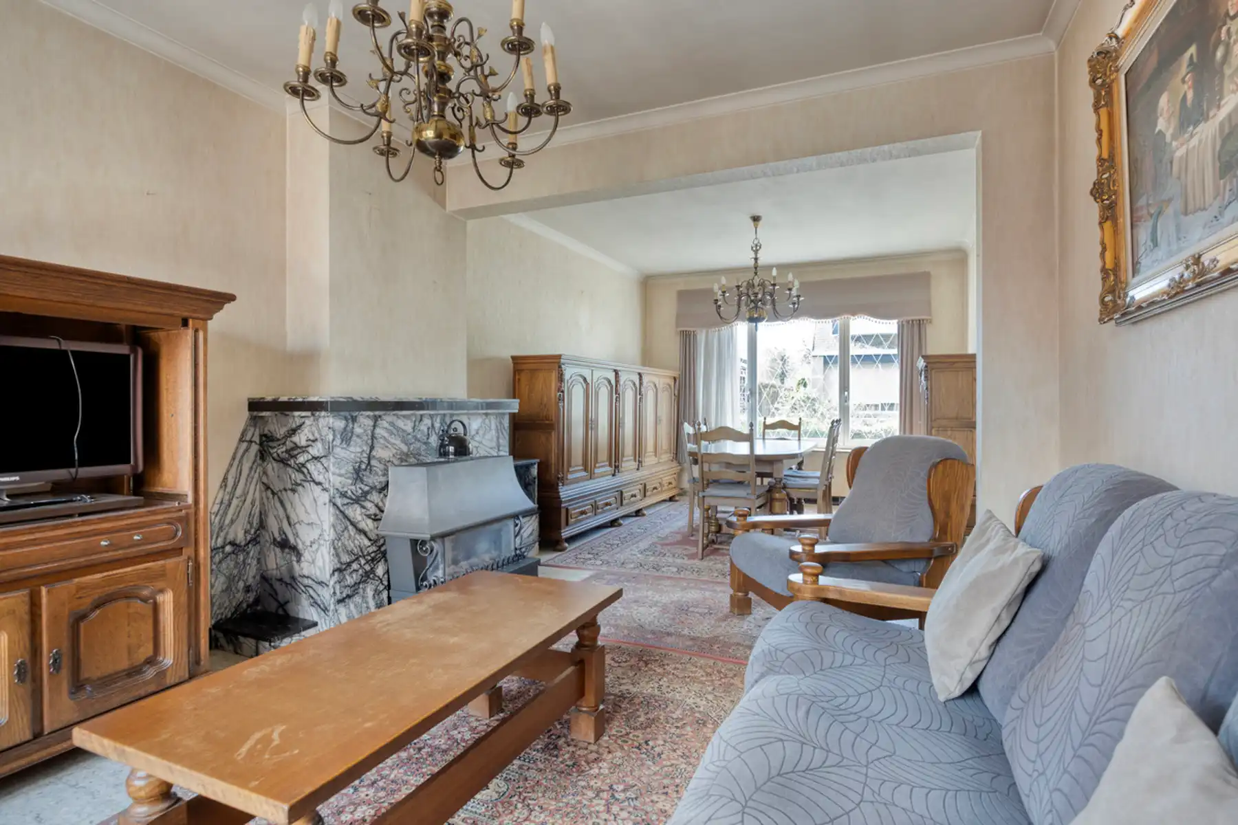 IN OPTIE - Solide te renoveren burgerwoning mét doorgang in Opstal foto 6