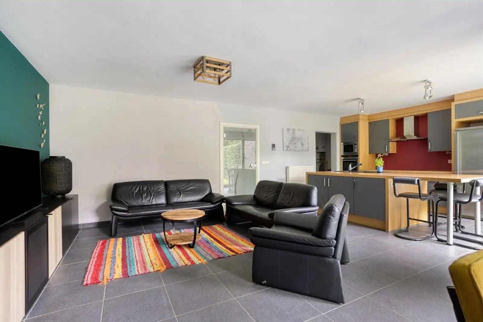 Gelijkvloers appartement met 2 slaapkamers en tuin, kelder & staanplaats foto 7