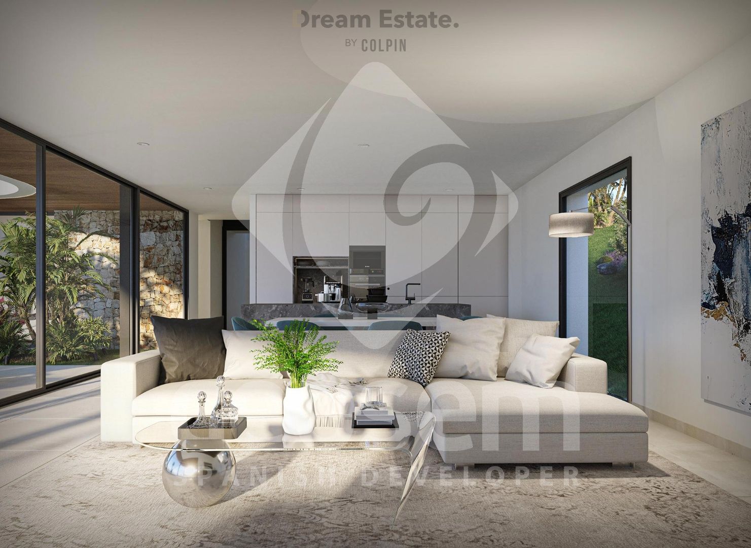 Luxeuze villa met 4 slaapkamers op de Cumbre del Sol met zeezicht. foto 9