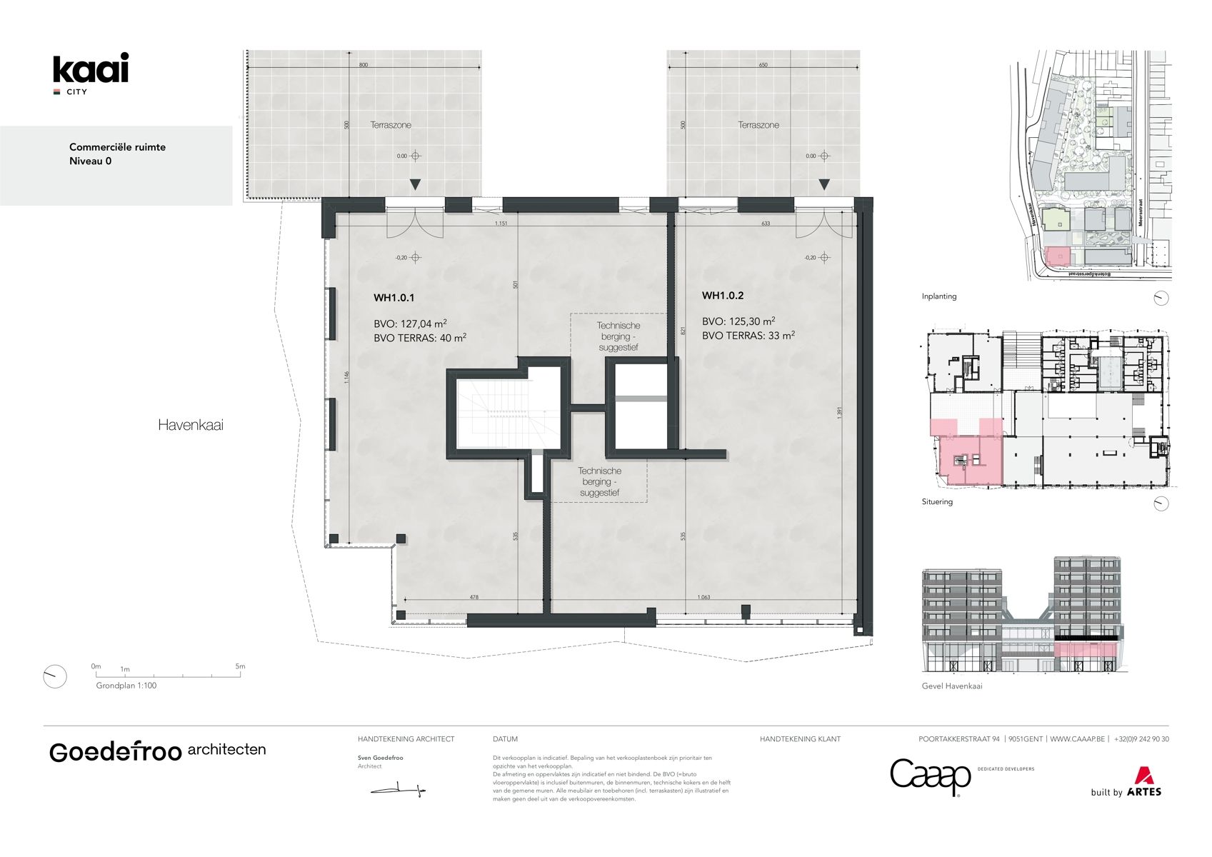 Commerciële nieuwbouwruimtes in prestigieus project !! foto 4