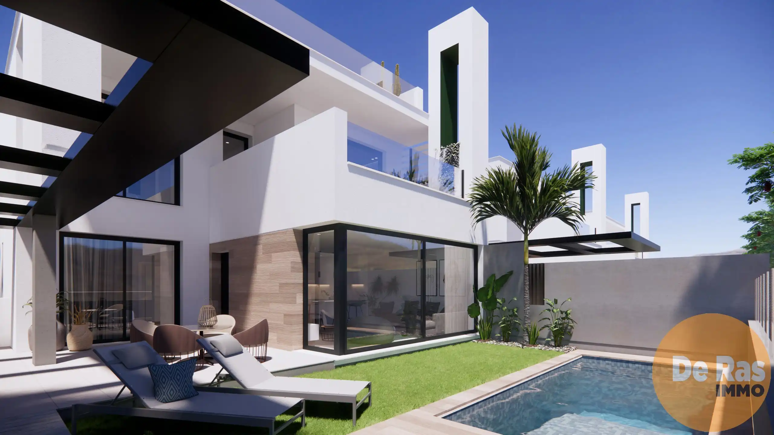 SPANJE - Costa Blanca Zuid - Villa's 3km van zee, prive domein. foto 3