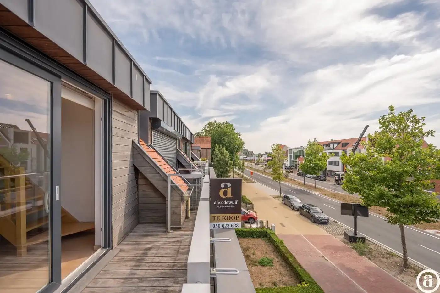 Zonnig duplex-appartement met 3 slaapkamers en garagebox.    foto 5