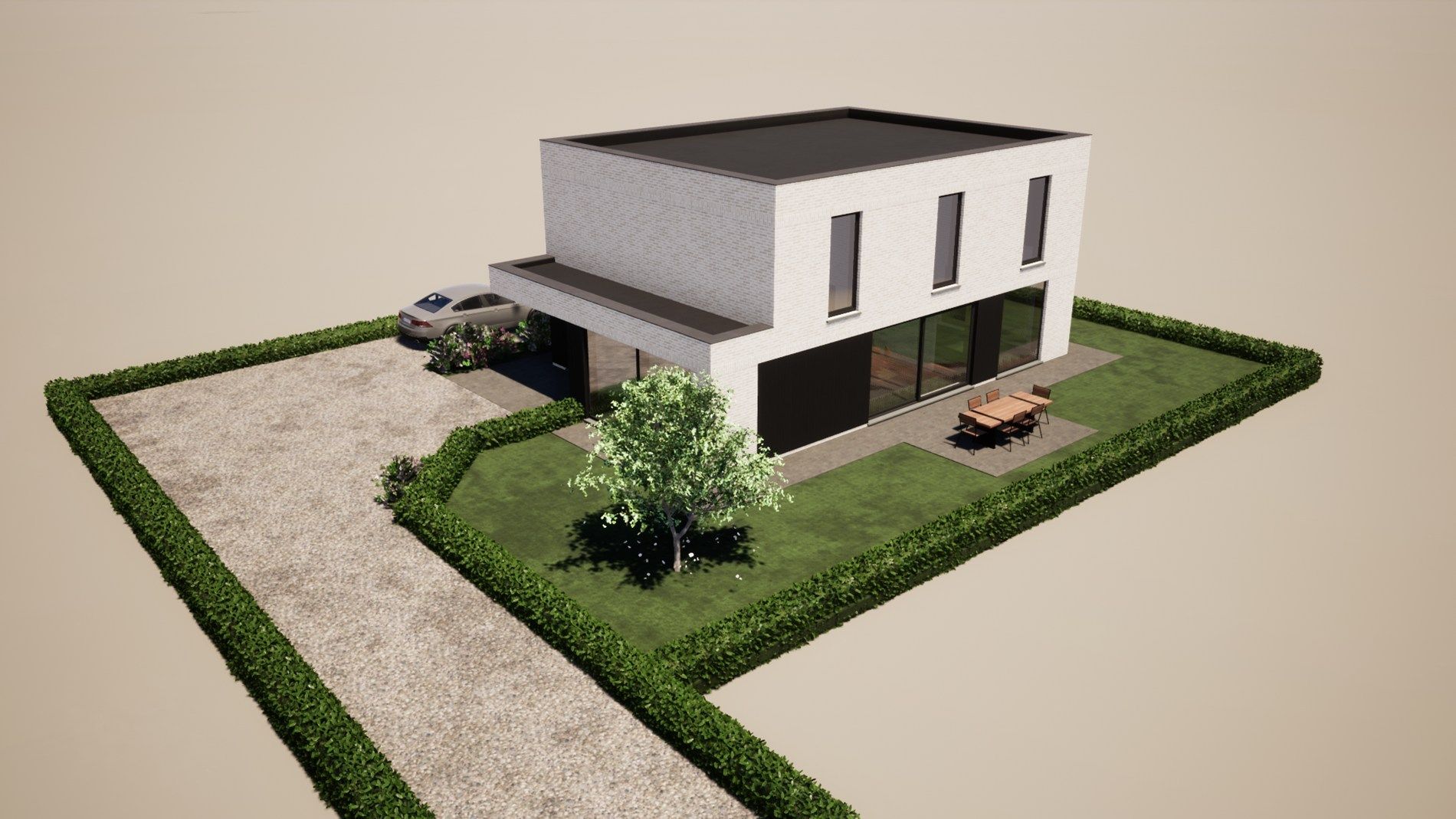 Rustig gelegen bouwgrond 786 m² te Bulskamp (vlakbij Veurne).  foto 3