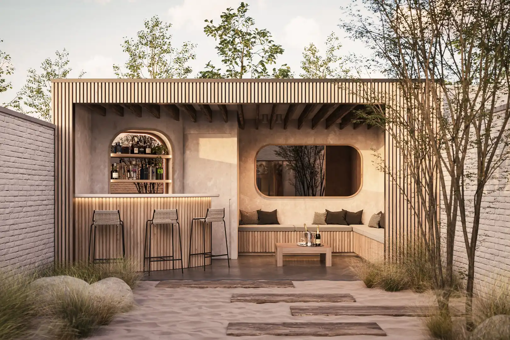 Unieke kustwoning in uitvoering met duinentuin — Oud-Knokke. foto 6