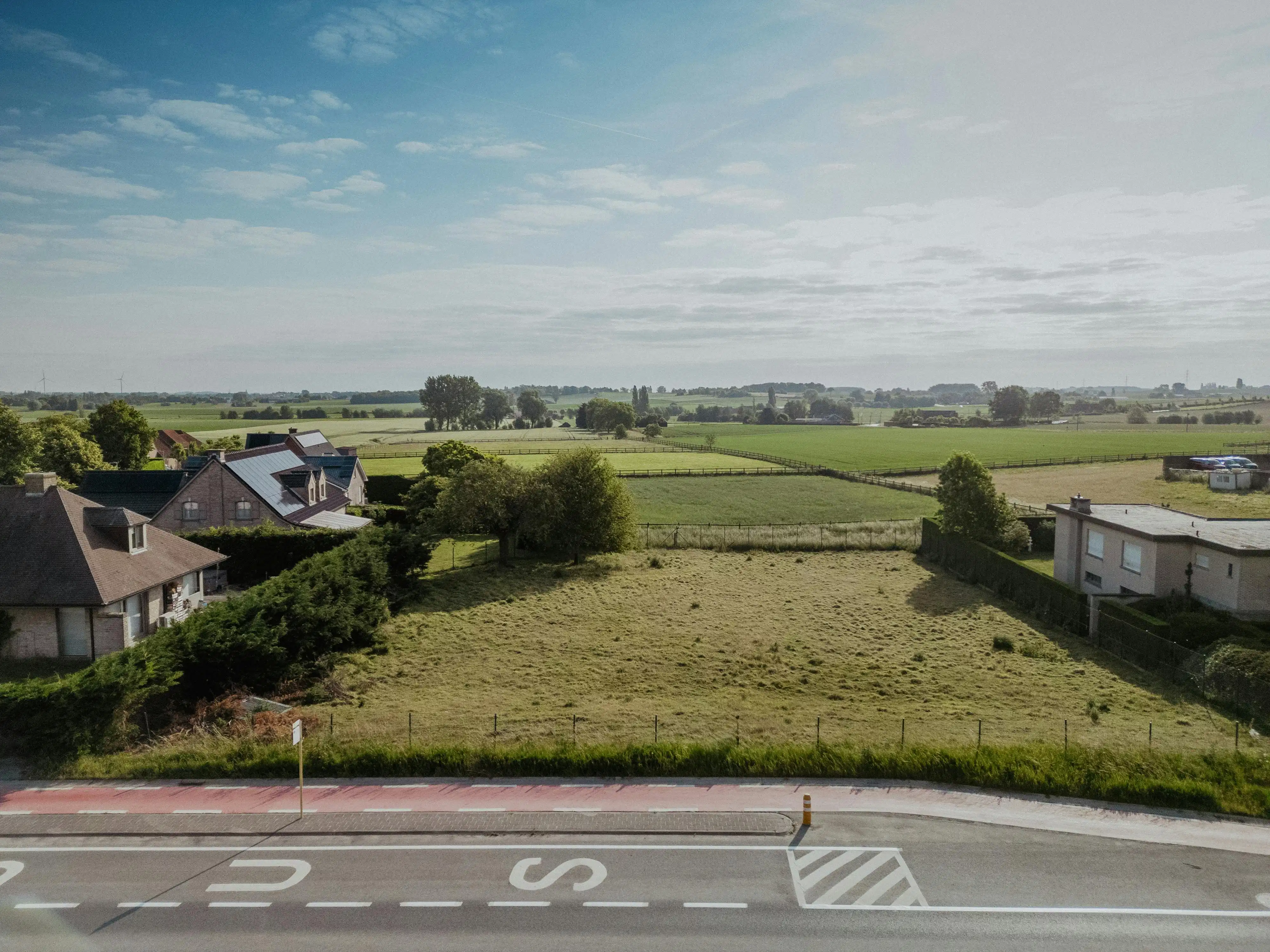 Mooi perceel bouwgrond (1.000 m²) te koop Bellegem foto 2