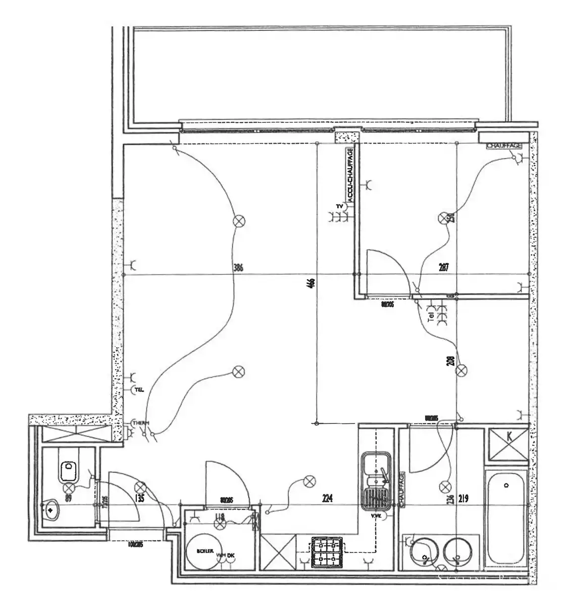 LICHTRIJK - 1 slaapkamer GEMEUBELD appartement met terras foto 11