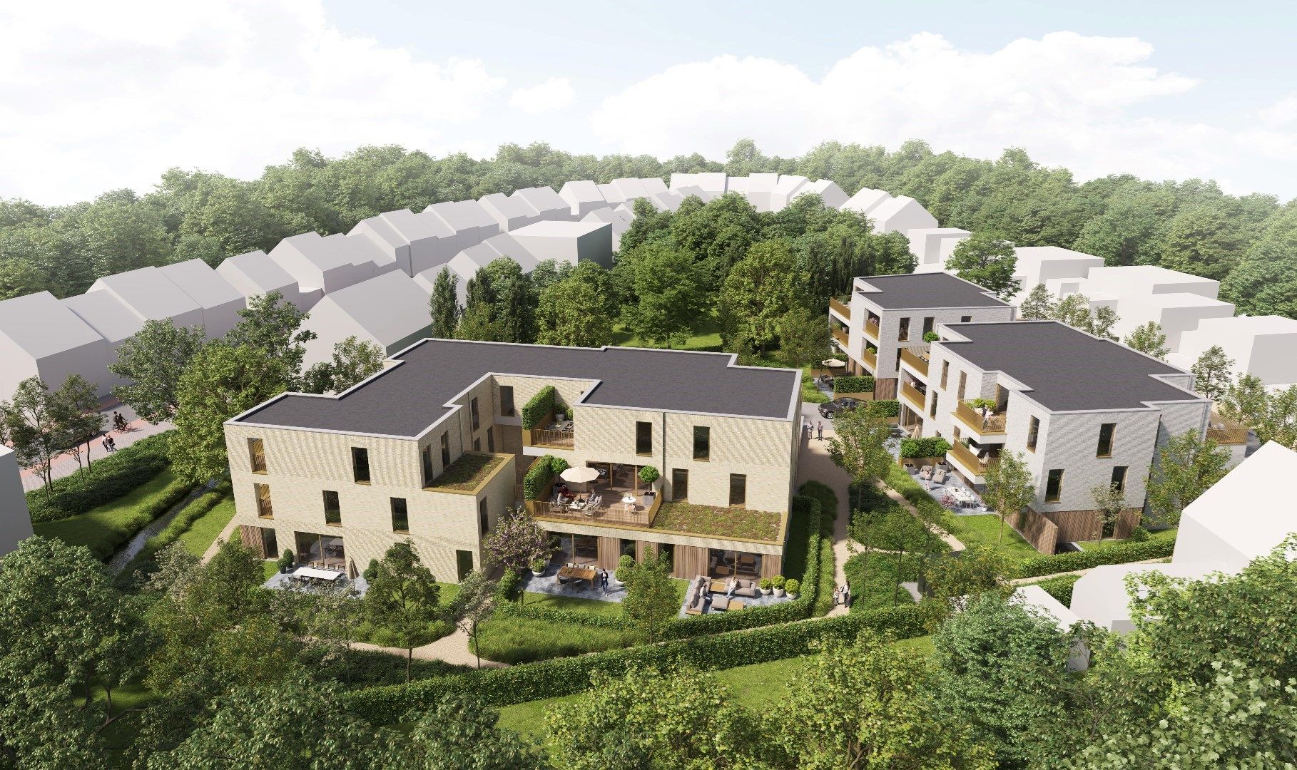 Nieuwbouwappartement met drie slaapkamers en terras van 20,20m²  foto 3