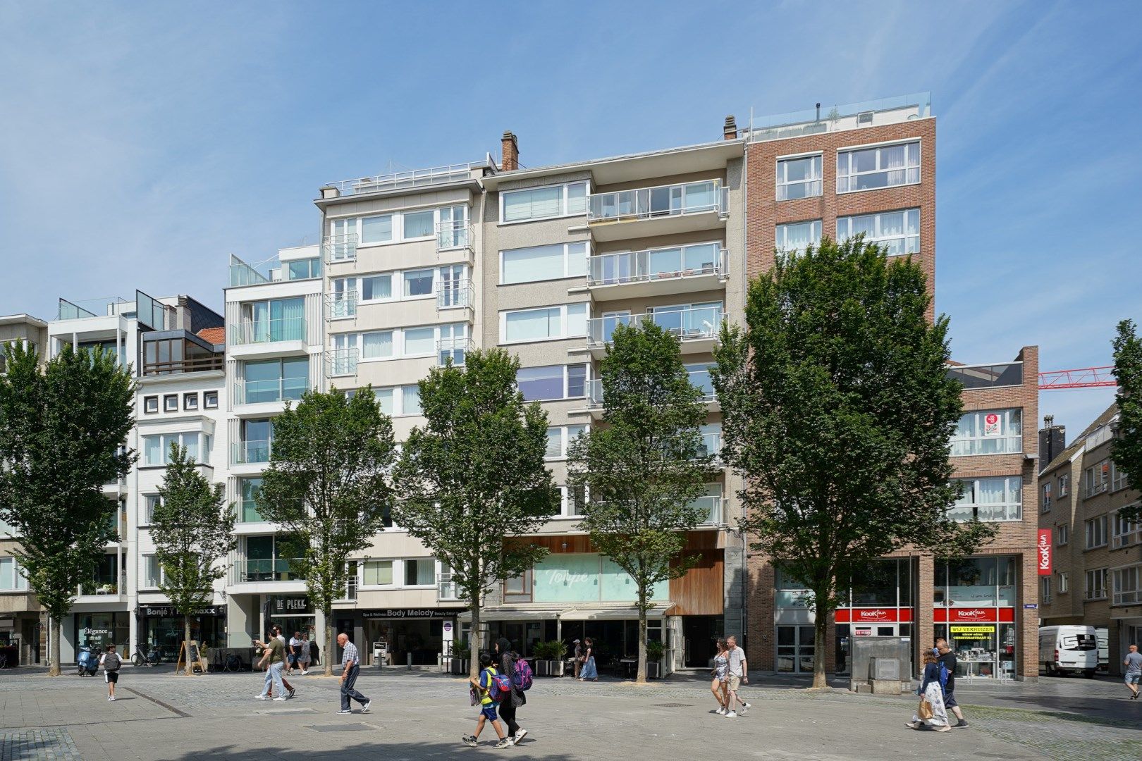 Appartement met 2 slaapkamers en zonneterras op de Groentemarkt foto {{pictureIndex}}