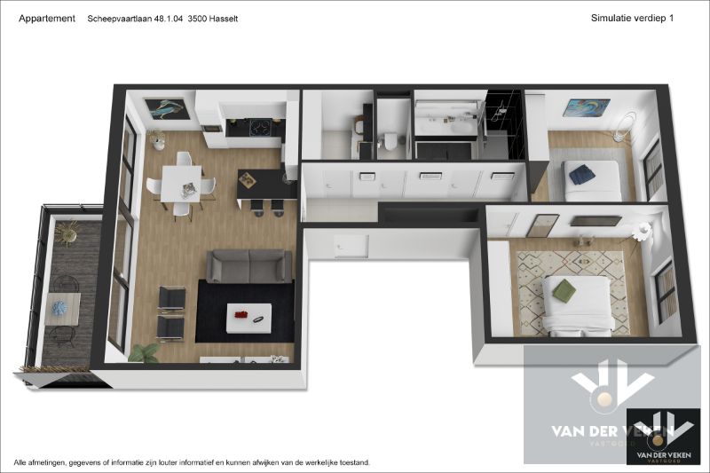 ZEER MOOI AFGEWERKT 2-SPLKAPP IN RESIDENTIE ZUIDZICHT foto 26