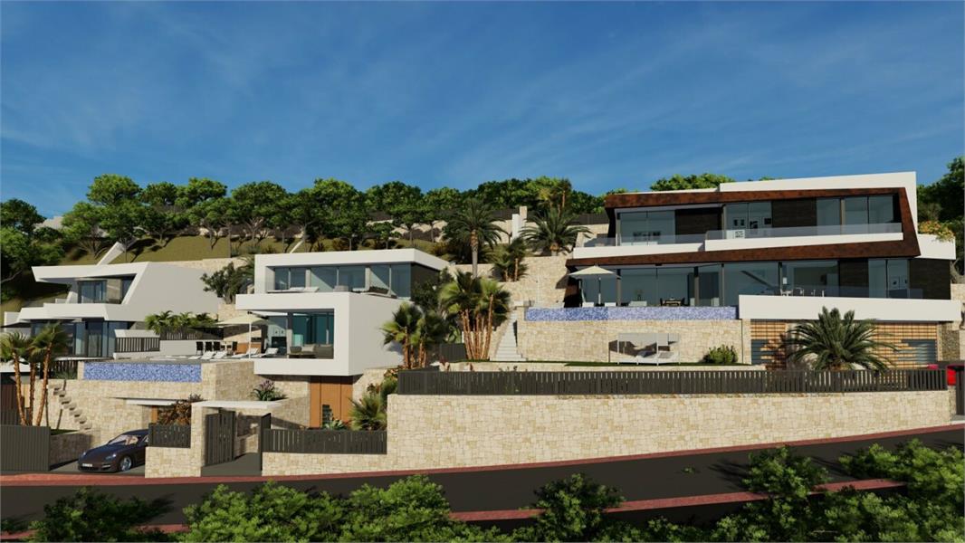 NIEUWBOUW LUXE VILLA MET SPECTACULAIR UITZICHT IN CALPE foto 18