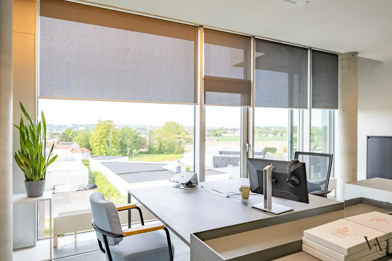Exclusieve kantoorruimtes met gemeenschappelijke lounge in de Remytoren foto 6