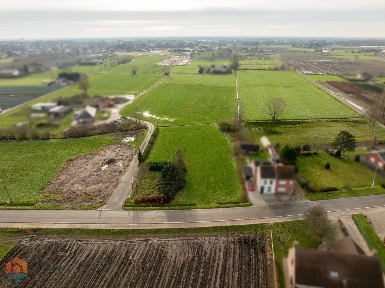 Bouwgrond van 1760,30 m² voor open bebouwing foto 4