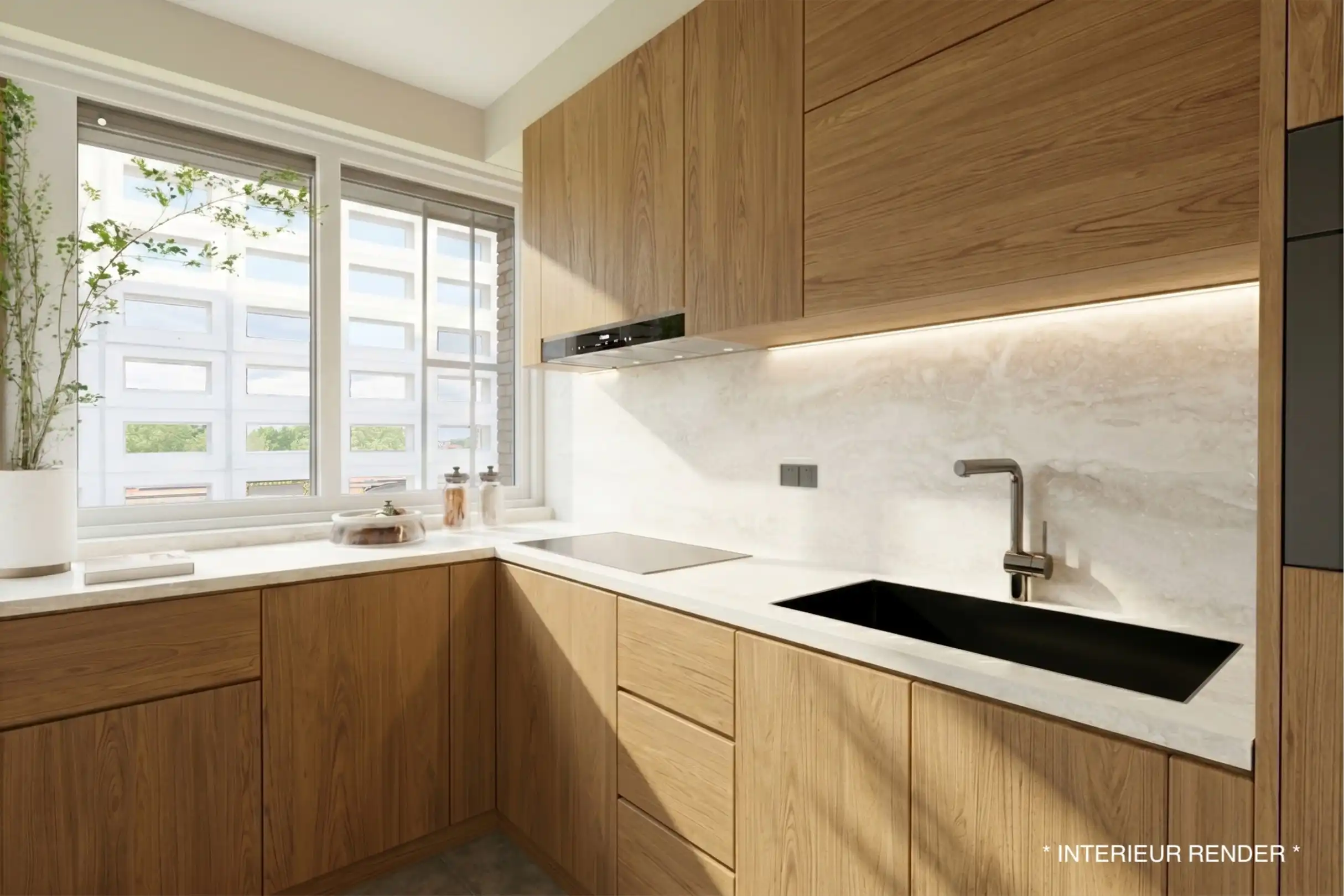 Ruim appartement met panoramisch uitzicht en garagebox nabij het centrum van Hasselt foto 16