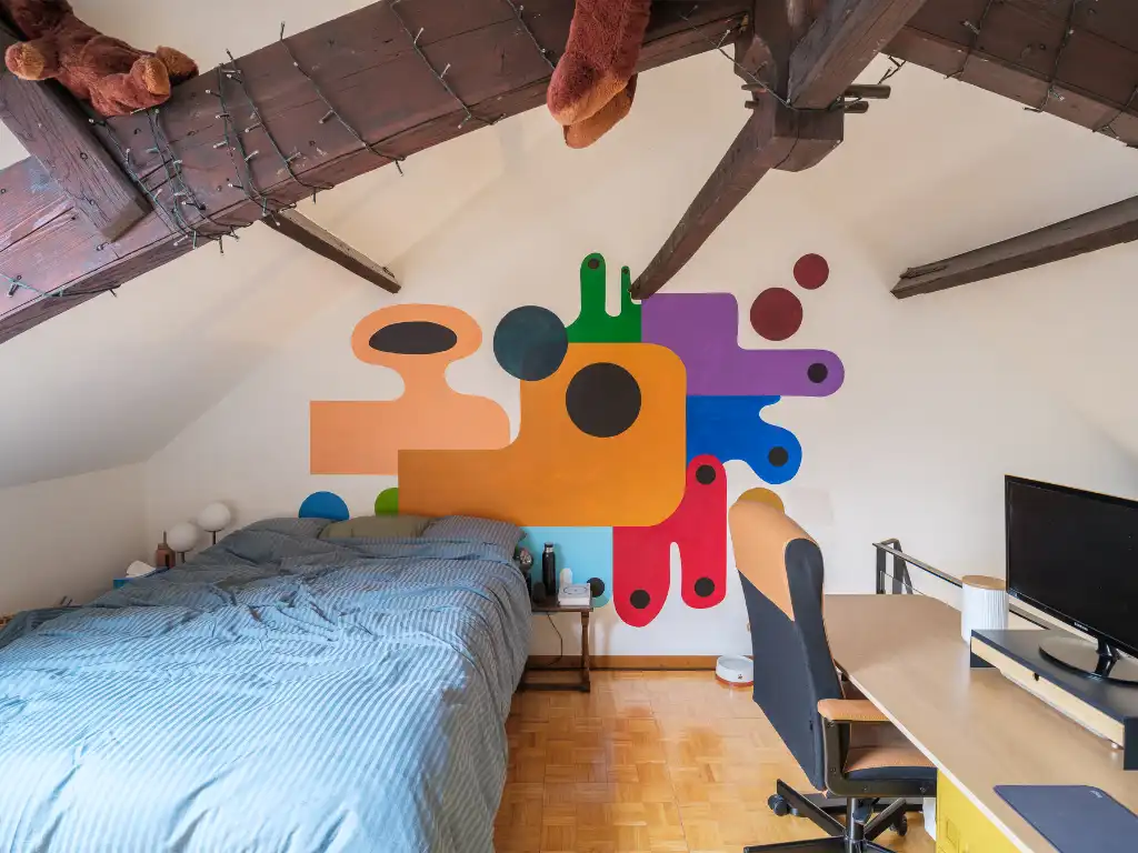Lichtrijke duplexstudio met authentiek karakter nabij het Zuidpark foto 7