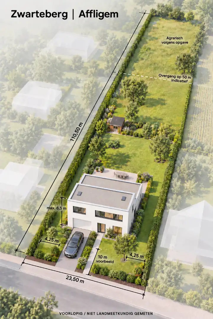 Bouwgrond voor open bebouwing op 2.336m² foto {{pictureIndex}}
