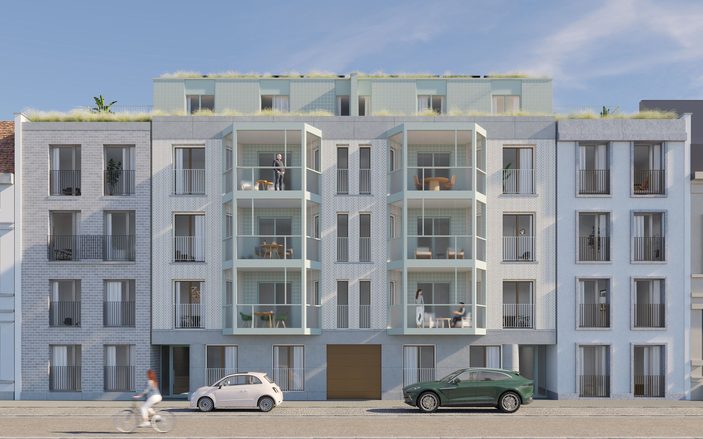 ANTWERPEN - Nieuwbouwproject LOGGIA foto {{pictureIndex}}