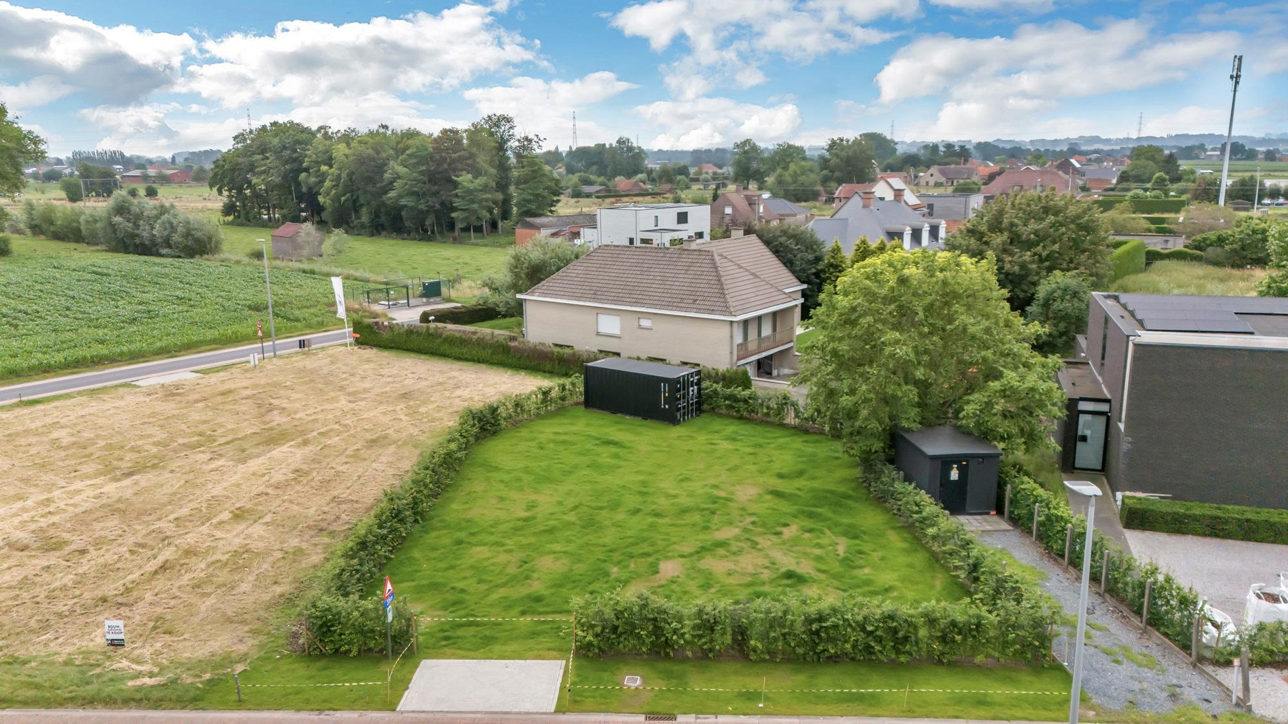 3 Bouwgronden te koop nabij de dorpskern van Olsene foto 4