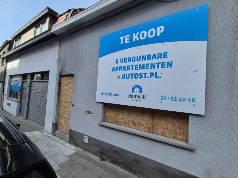 Staden-Oostnieuwkerke. Prachtig gelegen bouwgrond van +/-544m2 met een vergunbaar project voor 6 appartementen en autostaanplaatsen. 1-3 slaapkamers foto 8