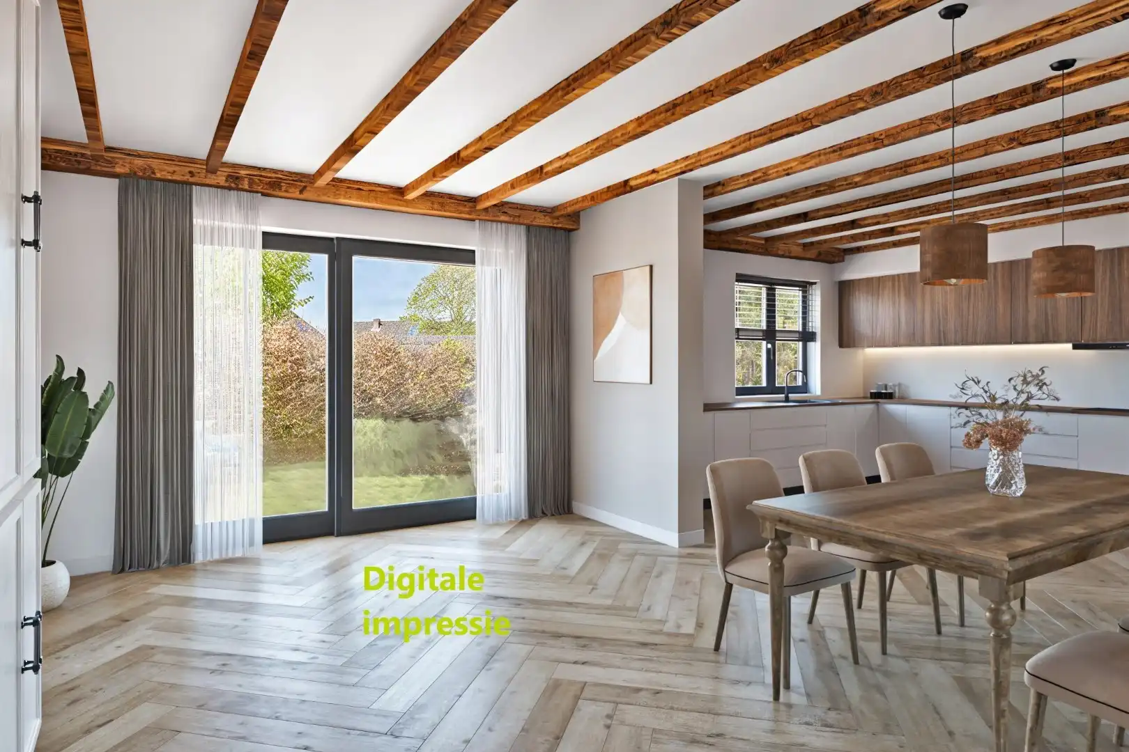 Onderkelderde woning met 4 slpks op 899 m² in een doodlopende straat te OLV Olen ! foto 11